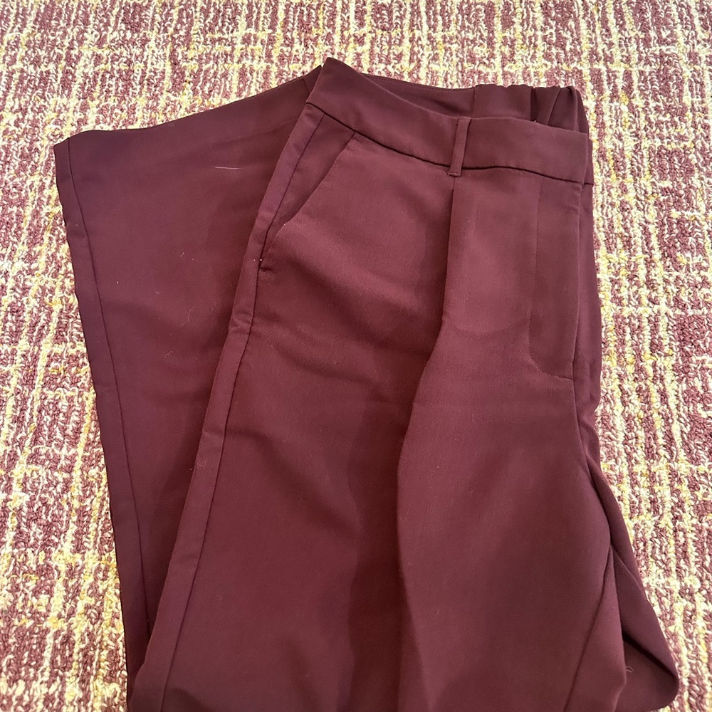Old Navy Maroon Dress Pants